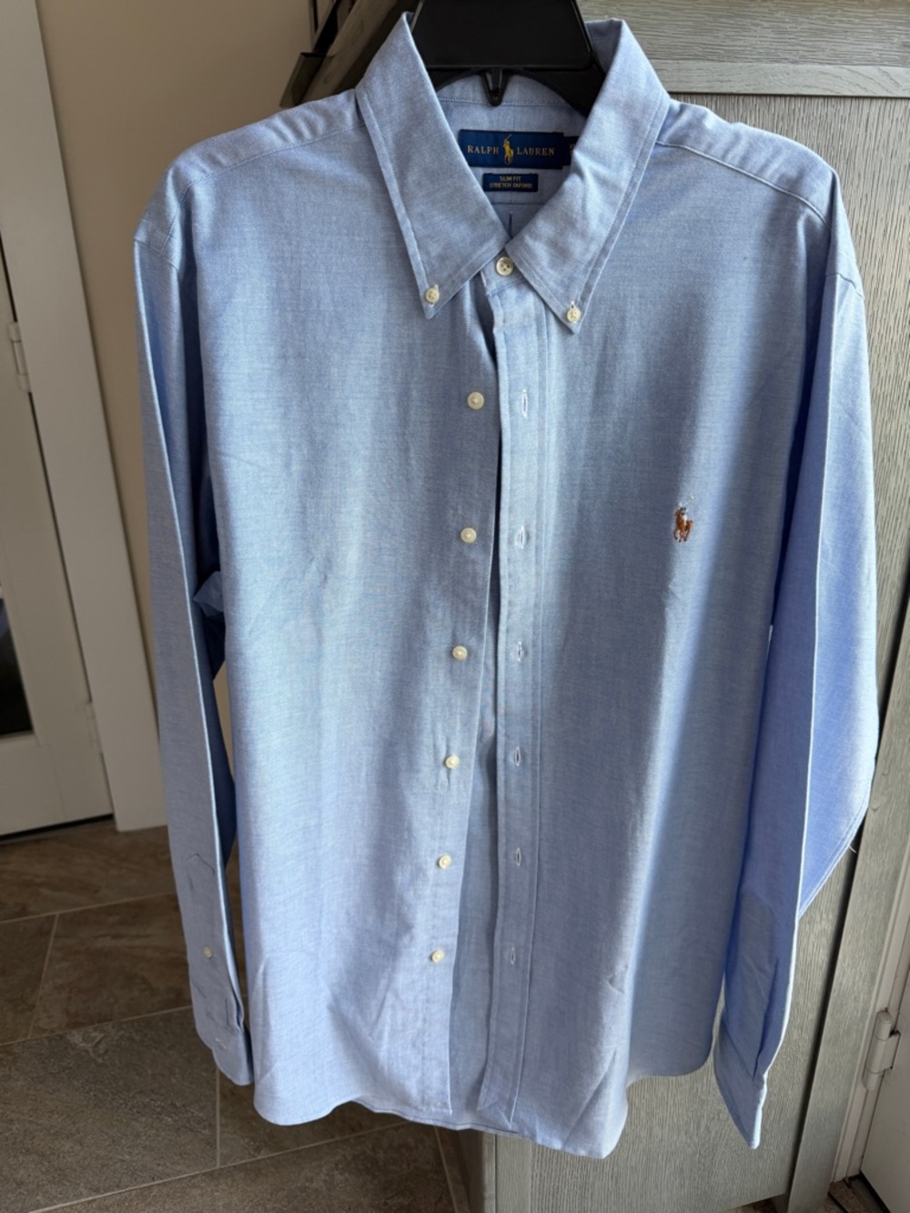 Ralph Lauren Light Blue Button-Down Oxford Shirt